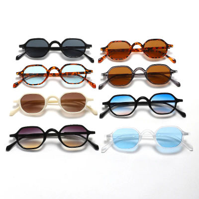 Gafas de sol ovaladas pequeñas a la moda para mujeres y hombres, gafas de sol de viaje con estilo Vintage, gafas de protección UV400 para exteriores
