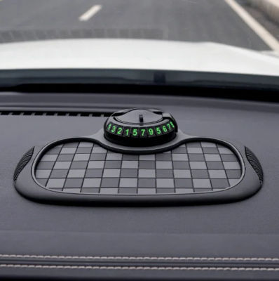Alfombrilla antideslizante multifuncional para coche, soporte para teléfono, alfombrilla para el salpicadero del coche con soporte para teléfono, alfombrillas antideslizantes para coche, para usar en