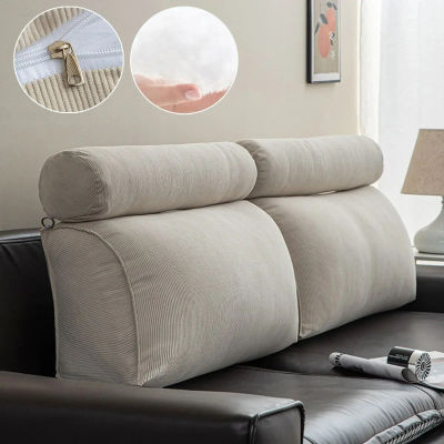 Almohada para cabecera, cojín triangular para lectura, respaldo grande, soporte de posicionamiento, cuña corporal, almohada para dormir, cabeceros de cama