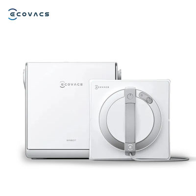 Robot limpiador de ventanas ECOVACS WINBOT W2 PRO OMNI, portátil, con estación multifuncional, carga mientras trabaja y cabezal de pulverización triple.