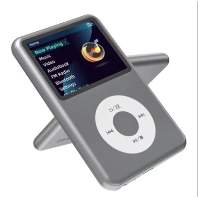 INNIOASIS Y1-64GB Reproductor de MP3 portátil Altavoces y vídeo Bluetooth, radio, walkman de audio de alta fidelidad, reproductor de música digital
