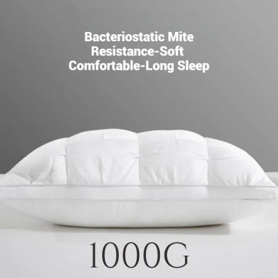 Cojines cómodos para dormir, almohada de Hotel de 5 estrellas, almohada tridimensional suave lavada Bilateral de Color sólido, almohadas para dormir