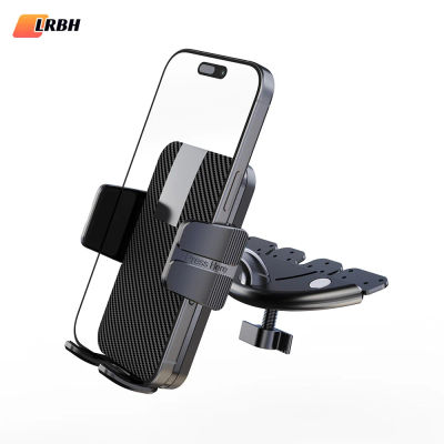Soporte resistente para teléfono con ranura para CD y diseño de operación con una sola mano, compatible con todos los móviles para teléfonos inteligentes