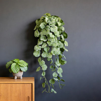 Enredaderas artificiales de begonia de 40-100 cm, plantas colgantes falsas, enredaderas de magnolia de seda, hojas de manzano colgantes para decoración del hogar y jardín.