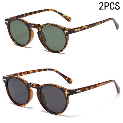 2 uds nuevo estilo de gafas Retro gafas de sol redondas de moda Mita gafas de sol personalizadas JH3053
