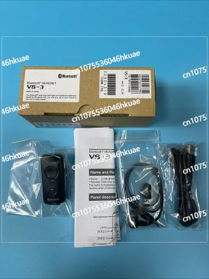 Auriculares VS-3 PTT Bluetooth - para walkie-talkie de radio bidireccional IC-705 R30 ID-52, etc.