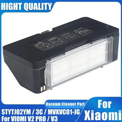 Caja de polvo de tanque de agua 2 en 1 para XiaoMi Mijia Mop Pro STYTJ02YM/ 3C/ MVXVC01-JG/ VIOMI V2 PRO/ V3 piezas de Robot aspirador