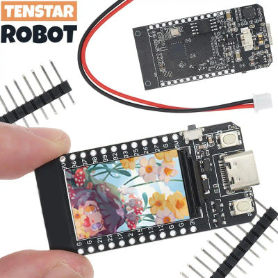 TENSTAR t-display ESP32-D0WD CH9102 Chip 16MB WiFi y placa de desarrollo de módulo Compatible con Bluetooth Control LCD de 1,14 pulgadas