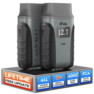 Escáner XTOOL A30D Bluetooth OBD2 actualizado en A30 todos los sistemas herramienta de diagnóstico de coche más de 19 servicios todas las funciones actualización gratuita de por vida