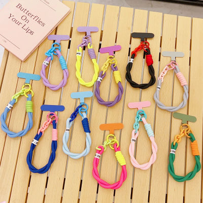 Correas para teléfono móvil, cordón colgante para teléfono móvil, correa de muñeca corta, cadena antipérdida, llavero, 1 ud.