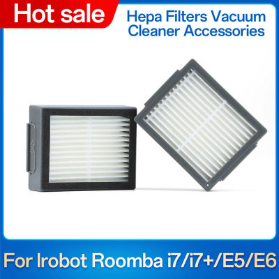 Filtro HEPA para IRobot Roomba i7 i7+ E5 E6 E7 i3 i3+ i4 i4+ i5 i5+ i5+ i6 i6 Series filtros de aspiradora robótica
