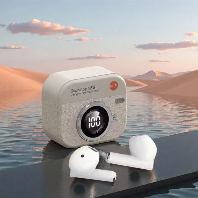 Auriculares Inalámbricos Bluetooth con Pantalla LED Digital de Batería, 24 Horas de Duración, Auriculares para Juegos, Auriculares Deportivos