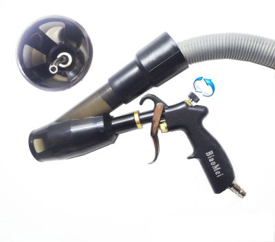 Pistola de Aire y Aspiradora para Detallado Interior de Automóviles, Pistola de Limpieza que Elimina Rápidamente la Suciedad y el Polvo de la Superficie, Funciona con Compresor de Aire