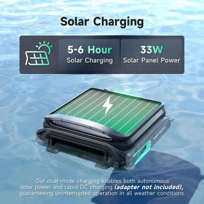 Espumadera Solar para piscina, Robot limpiador, espumadera automática, batería de litio de 5200mAH, Control por aplicación, cesta de gran capacidad de 7L con filtro fino