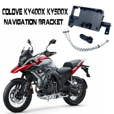 Soporte de navegación para Macbor Montana XR5, soporte GPS para teléfono inteligente, soporte GPS para Colove KY400X KY500X KY500F Excelle 400X 500X