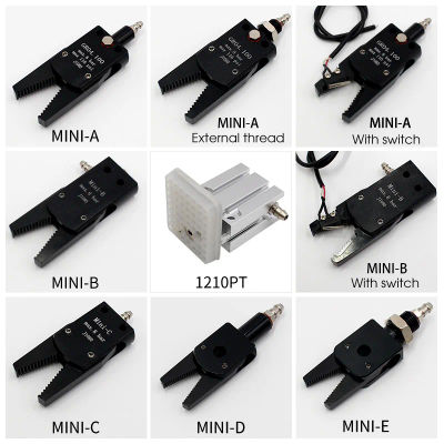 Hofujng Pinza Neumática MINI J1080/1060, Accesorios para Manipuladores, Dispositivo Mecánico, Clip para Boquilla de Agua para Robot Industrial