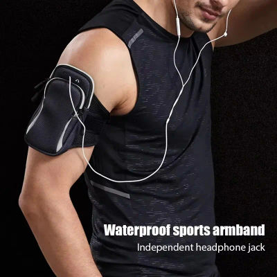 Brazalete deportivo universal para teléfono, funda impermeable portátil para correr, soporte para teléfono móvil, bolsa para iPhone, Huawei, Realme