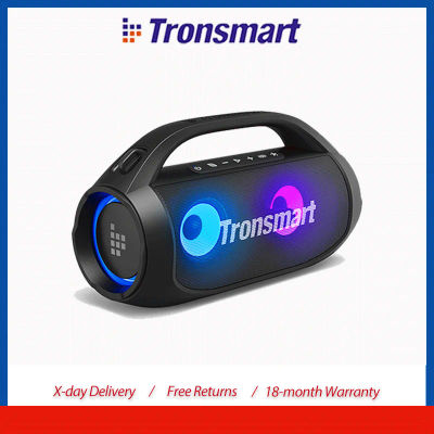 Altavoz Tronsmart Bang SE, Altavoz Bluetooth Portátil con Bajos Profundos, 24 Horas de Reproducción, Asa Portátil, para Exteriores y Camping