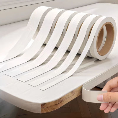 Borde prepegado de PVC para cocina de madera, muebles, mesa, tablero de escritorio, 10m x 1/2/2,5/5cm, 1 ud.