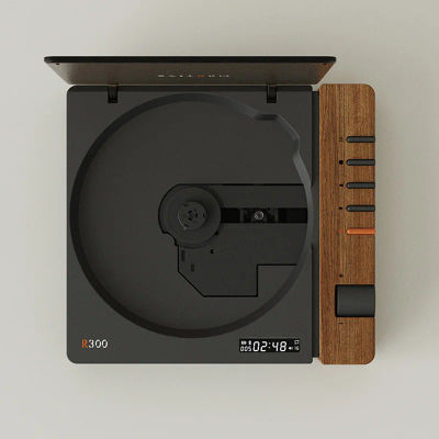 Reproductor de CD portátil HIFI Bluetooth 5,3 salida óptica Digital reproductor de Audio Audiophile batería integrada de alta capacidad de 2000mAh