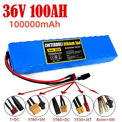 Batería de litio 10S3P 36V 100Ah, para patinete eléctrico, bicicletas y Scooters, equipada con BMS, carga equilibrada, cargador de 42V