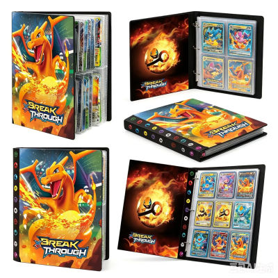 Álbum de Tarjetas Pokémon Charizard 2027, Álbum para 240 Tarjetas, Nuevo Modelo Creativo, Carpeta para Coleccionar Tarjetas
