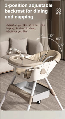 Silla alta para bebés, silla plegable, utensilios para el cuidado del bebé, silla para bebés, sillas de comedor, equipo para el cuidado del bebé, silla para comer, artículos para bebés recién nacidos,