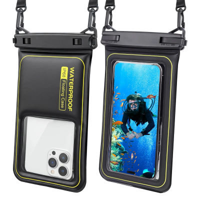Bolsa Impermeable para Teléfono - Funda para Teléfono con Correa, Esencial para Playa, Natación, Esquí, Deportes Acuáticos y Surf