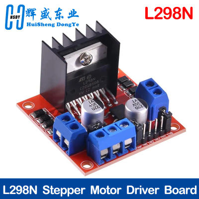 Placa controladora de controlador de Motor L298N, módulo L298 para Arduino, puente H Dual, Motor paso a paso CC, Robot de coche inteligente