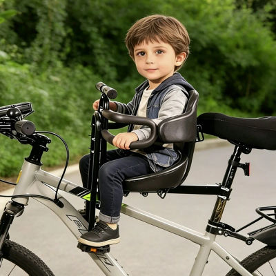 Asiento de Bicicleta para Bebés y Niños Pequeños, Accesorio para Bicicleta de Adulto, Asiento Delantero para Niños de 1 a 3 Años