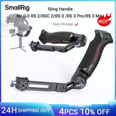 SmallRig Sling doble empuñadura/montaje de Monitor/accesorio de abrazadera NATO para estabilizador DJI RS 4 Mini / RS3/ RS3 Pro/ RS4 Pro/RS4 3028B