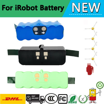Batería de iones de litio de 6,4Ah/5,0Ah, 14,4 V para iRobot Roomba 500 600 700 800 Series 510 530 550 560 580 620 630 650 760 770 780 790 870