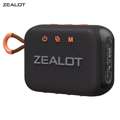 Altavoz Bluetooth inalámbrico ZEALOT-S75, altavoz portátil resistente al agua, altavoces para exteriores, sonido de graves deportivo, Mini Subwoofer