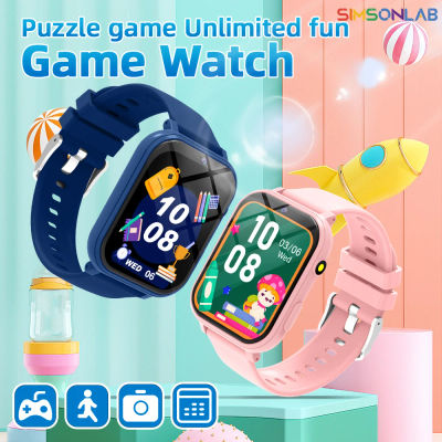 Nuevo reloj inteligente de moda para juegos infantiles pantalla HD cámara linterna Monitor de sueño alarma niños cumpleaños vacaciones regalo niño niña