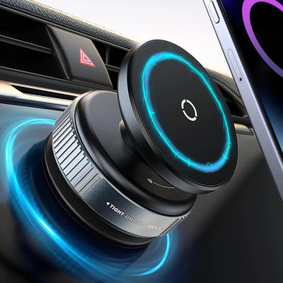 Soporte magnético para teléfono al vacío para coche, soporte magnético para teléfono al vacío ajustable 360, soporte magnético para coche para todos los teléfonos inteligentes