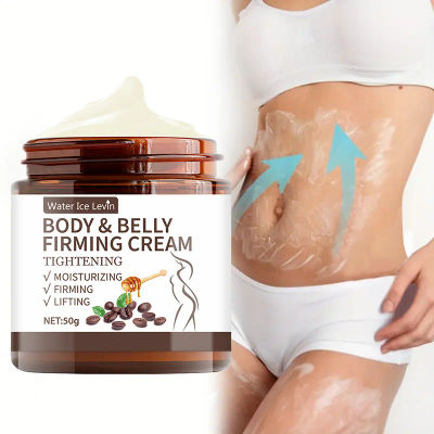 Crema reafirmante para control abdominal - 60 g, extracto de planta hidratante profunda e hidratante, sin alcohol, adecuada para todo tipo de piel, sin especias, mejora la elasticidad de la piel