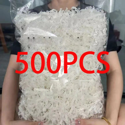 Venta al por mayor de Clips de soporte para plantas, herramientas de fijación de injerto de protección de vid de plantas de plástico reutilizables para suministros de jardín de tomate vegetal