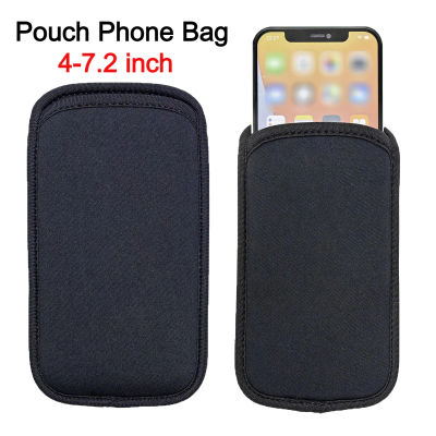 Bolsa Universal de neopreno para teléfono Samsung Xiaomi, funda para teléfono, bolsas para iPhone 6 7 8 Plus 11 Pro Xr Xs Max 12 13 14, funda para teléfono