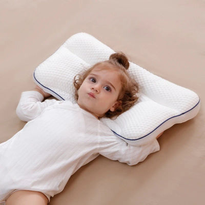 Almohada para Bebés de 1-3-8-16 Años, Protección para el Cuello, Almohadas Infantiles con Divisiones, Ropa de Cama para Guardería, Almohada para Dormir para Niños de Todas las Edades