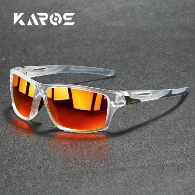 KAROS Gafas de sol polarizadas deportivas unisex con filtro UV400, perfectas para pescar, acampar, deportes acuáticos que ofrecen una claridad mejorada