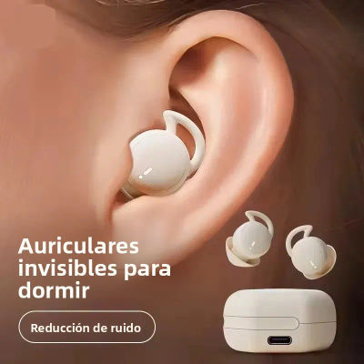 Auriculares Bluetooth, Auriculares Inalámbricos para Dormir, Auriculares Invisibles con Cancelación de Ruido, Auriculares Bluetooth para Dormir para Canales Auditivos Pequeños