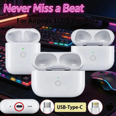 Estuche de Carga Rápida USB-C 2026 para AirPods Pro 1/2/3 – Carga Inalámbrica y Pantalla LED Inteligente de Energía, Caja Portátil