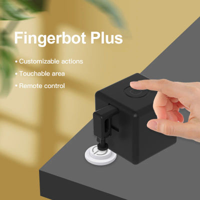 Interruptor Inteligente Zigbee Fingerbot, Control Remoto para Cortinas de Garaje, Robot con Botón BLE, Compatible con Alexa y Google Home