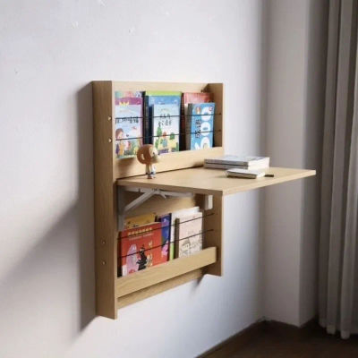 Mesa De ordenador plegable De pie, Escritura para ordenador portátil, Mesa De juegos colgante De pared, Mesa moderna Simple De Escritorio, muebles multifunción
