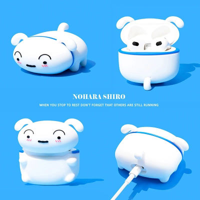 Para Airpods 1 2 3 4 Pro Pro 2 Pro 3 Nohara Shiro funda de silicona para auriculares accesorios cubierta