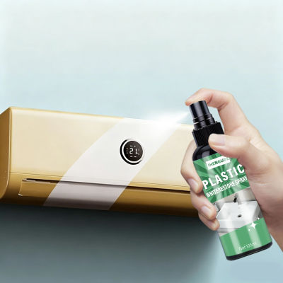 Removedor y restaurador de eloxado en plásticos y cauchos - Elimina instantáneamente la oxidación y repara los arañazos en aires acondicionados, automóviles y muebles (en aerosol)