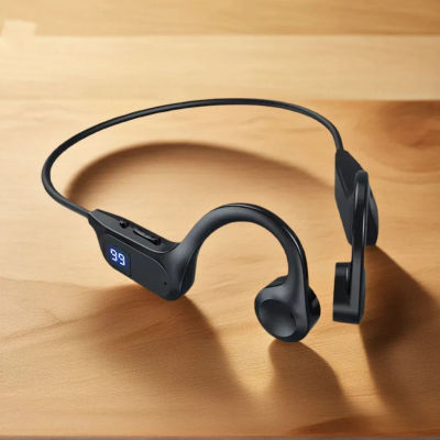 Auriculares deportivos de conducción ósea, inalámbricos, compatibles con Bluetooth, manos libres con micrófono para Xiaomi, auriculares para correr