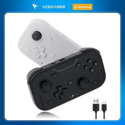 AceGamer-controlador de juego de bolsillo, Joysticks Hall portátiles, mando Bluetooth de 1000Hz para Switch/Switch2/Android/iOS/PC/Steamdeck