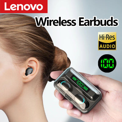 Auriculares Inalámbricos Lenovo F9 TWS con Pantalla LED, Auriculares Bluetooth Inalámbricos, Resistentes al Agua, HiFi Estéreo, Reducción de Ruido, 2026