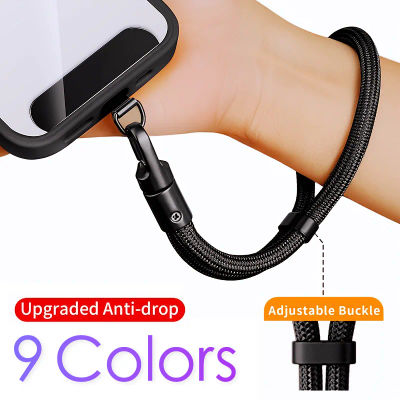 Cordón de muñeca para teléfono, pulsera de cuerda anticaída, correa de mano para teléfono, banda de cordón móvil para iPhone, Samsung, cadena para teléfono móvil